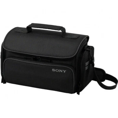 [NEW] SONY Large Soft Carrying Case for Cameras, Nylon Black Limited From JAPAN - Image 1 of 4