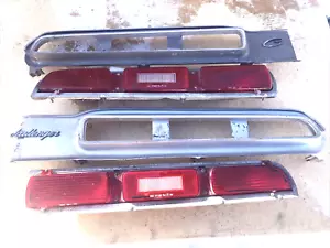 1971 CHALLENGER TAILLIGHT PANEL BEZEL TAIL LIGHT LAMP LENS ASSY VERY NICE - Picture 1 of 24