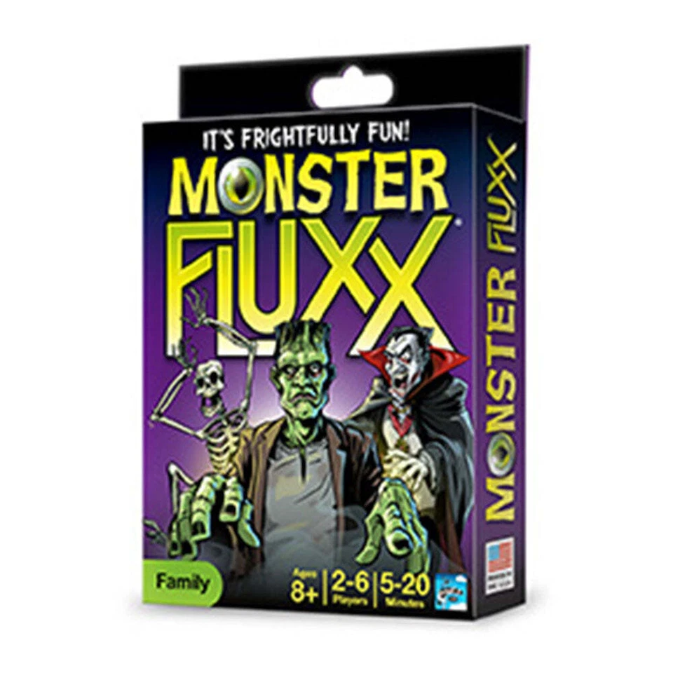 Fluxx Monster Fluxx Family Card Game Two to Six Players Ages Eight Years and Up - Image 1 of 1