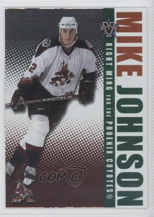 2002-03 Pacific Vanguard Mike Johnson #78 - Image 1 of 2