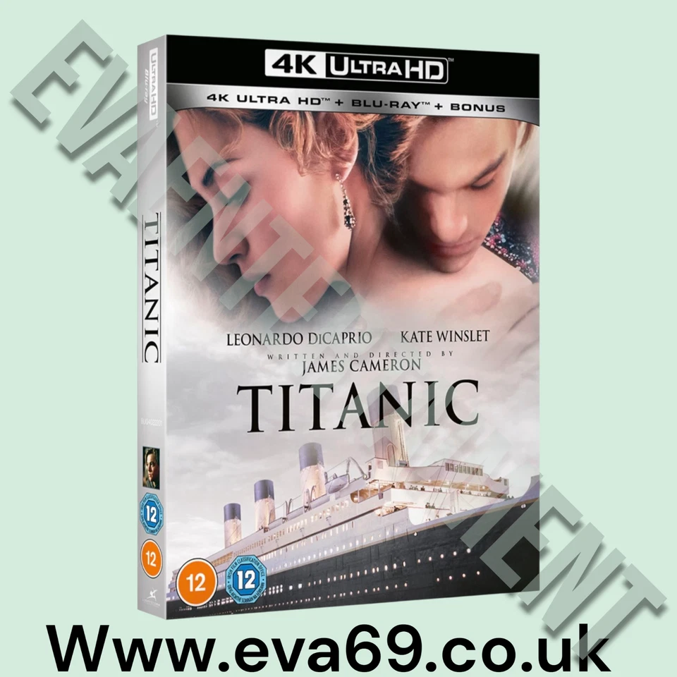 Titanic 4K UHD Blu-ray P&P Free - Image 1 of 1