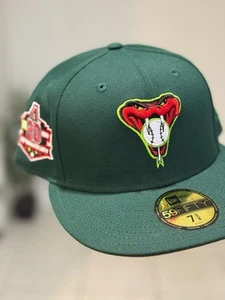 Parche ajustado HatClub 7 5/8 New Era 59Fifty Arizona Diamondbacks 20 aniversario - Imagen 1 de 3