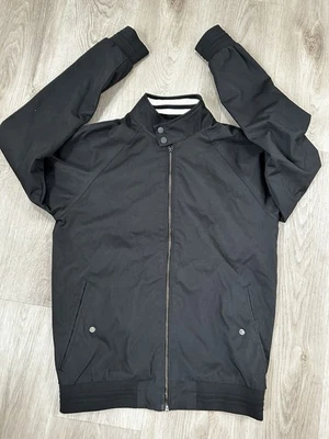 Chaqueta Burton para hombre con cremallera cuello redondo talla pequeña negra Foto 1 de 4