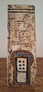 Troika Pottery - Domino Coffin Vase - Signed by Sally Bart - Picture 1 of 6