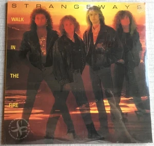 STRANGEWAYS Walk In The Fire LP Vinyl 1989 US SEALED Notched - Picture 1 of 2