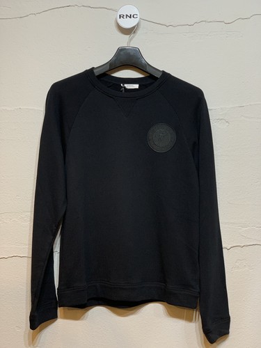 Versace Felpa Nera Uomo 18069153