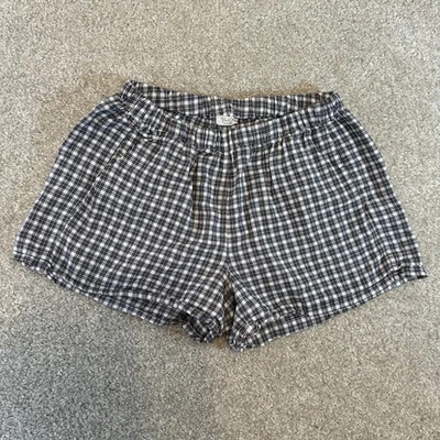 Brandy Melville California Gingham Plaid Elastic Waist Shorts Women's One size - Image 1 of 4