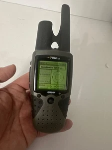Garmin Rino 130 Handheld Hiking GPS Navigator & 2-Way Radio Working Radio - Picture 1 of 9