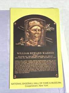 Billy Wagner HOF Plaque Postcard - Picture 1 of 2