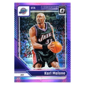 2024-25 Donruss Optic Basketball Karl Malone #229 Pink Hyper Prizm - Picture 1 of 3