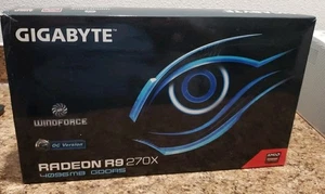 Tarjeta gráfica Gigabyte AMD Radeon R9 270X GDDR5 OC GPU GV-R927XOC-4GD 4096mb - Imagen 1 de 18