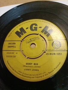 Jimmy Jones - Handy man . 7". VG - Picture 1 of 4
