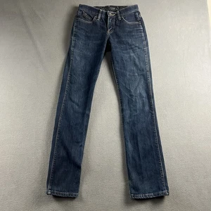 Wrangler Jeans Damen 1/2X34 blau Q Baby Bootcut Cowgirl Reiten Rodeo Western - Bild 1 von 14