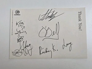 FIRMATO "Mint Condition" Hip Hop R&B Jazz Funk 6x4 B&W anni 90 etichetta discografica promo - Foto 1 di 4
