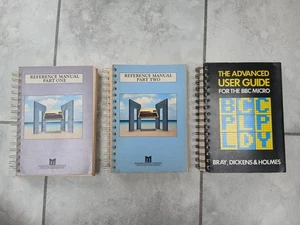 BBC Microcomputer Reference Manuals Part One & Two. Plus Advanced User Guide. - Afbeelding 1 van 2