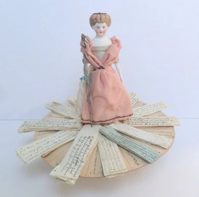 Редкая паросская кукла предсказание судьбы необычная прическа c1880 - Изображение 1 из 4