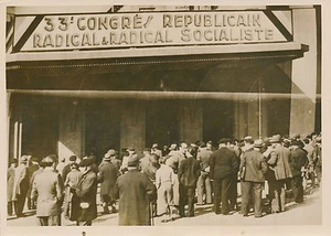 Front Populaire 1936 - Casino de Biarritz Congrès Socialiste - 185 - Foto 1 di 1