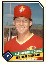 1989 Albuquerque Dukes CMC #1 William Brennan