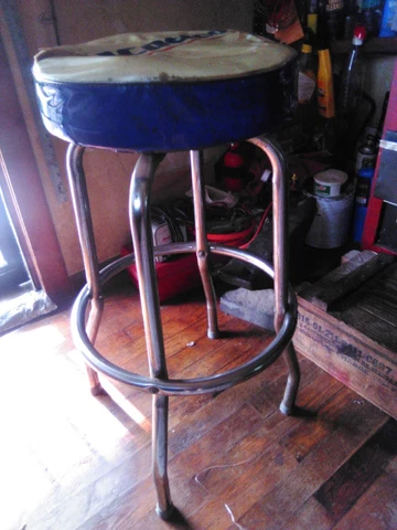 AC DELCO Stool  Vintage Cover