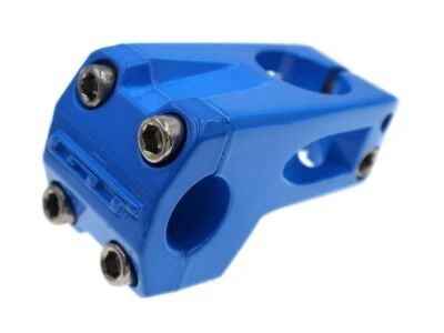 NOS! GT Front Load Bmx Stem 50mm 22.2mm Blue - Image 1 of 4