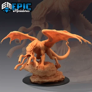 BRAIN DEVOURER DRAGON, Dungeons and Dragons Miniatures, D&D, Epic Miniatures - Picture 1 of 1