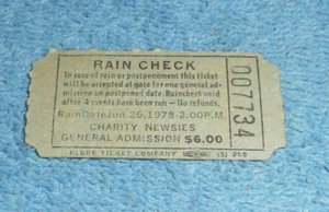 1978 Charity Newsies Event General Admission Ticket Stub Columbus Ohio? - Picture 1 of 2