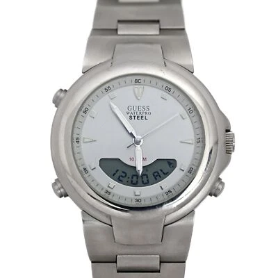 Guess Waterpro Steel Men's Analog Digital Watch - Image 1 of 4