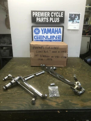 YAMAHA VIRAGO XV 700-750-1000-1100 MAPAM FORWARD CONTROLS W/ HARDWARE #2 - Image 1 of 4