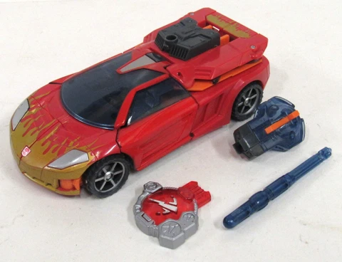 Hasbro 2006 Transformers Cybertron RID Deluxe Class EXCELLION Hot Shot Complete Cover