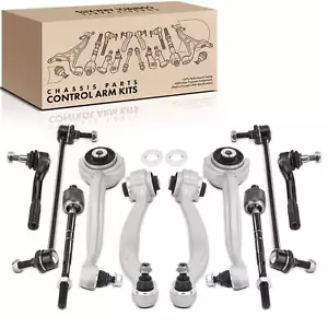 10x Front Control Arm & Tie Rod End & Sway Bar Link for Mercedes-Benz C300 RWD - Picture 1 of 9