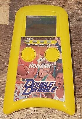 Vintage Double Dribble Handheld Electronic Game by Konami 1989 Tested/Working 
