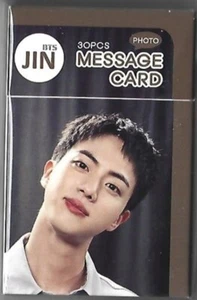 Tarjeta de mensaje fotográfico BTS Jin (paquete de 30P) K-POP 2025.06 - Imagen 1 de 3