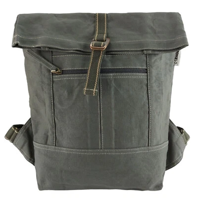 Domelo Rolltop Rucksack Canvas - Bild 1 von 4
