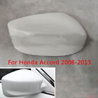 Right Sidefor Honda Accord 08-13 Rearview Mirror Cover Shell Housing Cap White