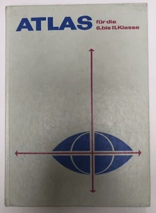Atlas für die 6. bis 11. Klasse VEB Haack Gotha DDR 14. Auflage 1989 - Bild 1 von 13