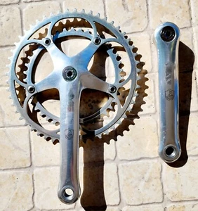 Campagnolo C Record Crank Set / 172.5 mm / 52 39 / 1988 1989 / Super C-Record - Picture 1 of 14