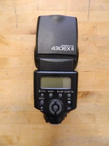 Canon Speedlite 430EX II Shoe Mount Flash Mount for Canon (PARTS OR REPAIR) - Picture 1 of 7
