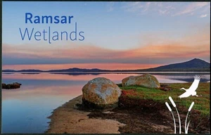 2021 Australia Ramsar Wetlands Set Of 4 International Post Stamp Pack, MC - Bild 1 von 1