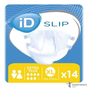 iD Incontinence Slip Extra Plus - Extra Large (Breathable Sides) - Pack of 14 - Picture 1 of 2