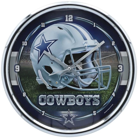 NFL WinCraft Chrome Wall Clock Cover