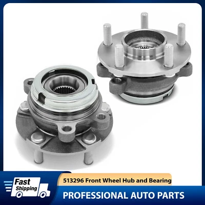 2pcs Front Wheel Hub Bearing Assembly For Nissan Altima Maxima Murano JX35 QX60 - Image 1 of 4