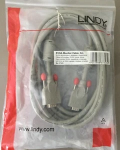 Neu Lindy SVGA Monitorkabel 3m hochwertig 37343 - Bild 1 von 1