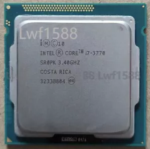 Intel Core I7-3770 LGA 1155 3.40GHz Up to 3.9GHz 8MB quad-core CPU processor - Picture 1 of 1