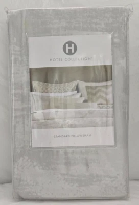 Almohada Estándar Hotel Collection 1-Sham Interlattice 20" x 28" Gris Claro Foto 1 de 2