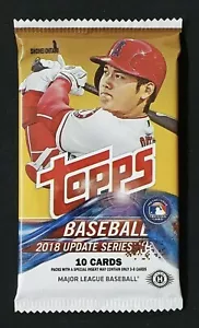 2018 Topps Update Series Baseball - 1 Random Pack From Factory Sealed Hobby Box - Picture 1 of 2