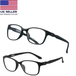 Juego de 2 gafas de lectura redondas TR90 ultra ligeras presbicia fuerza +3,00 - Imagen 1 de 5