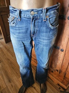 TRUE RELIGION Marken JEANS Straight - Größe 33 - Bild 1 von 15