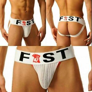 Men's Underwear Fist Logo Jock Industrial Jock Strap 5 Colors Original Csd Gay