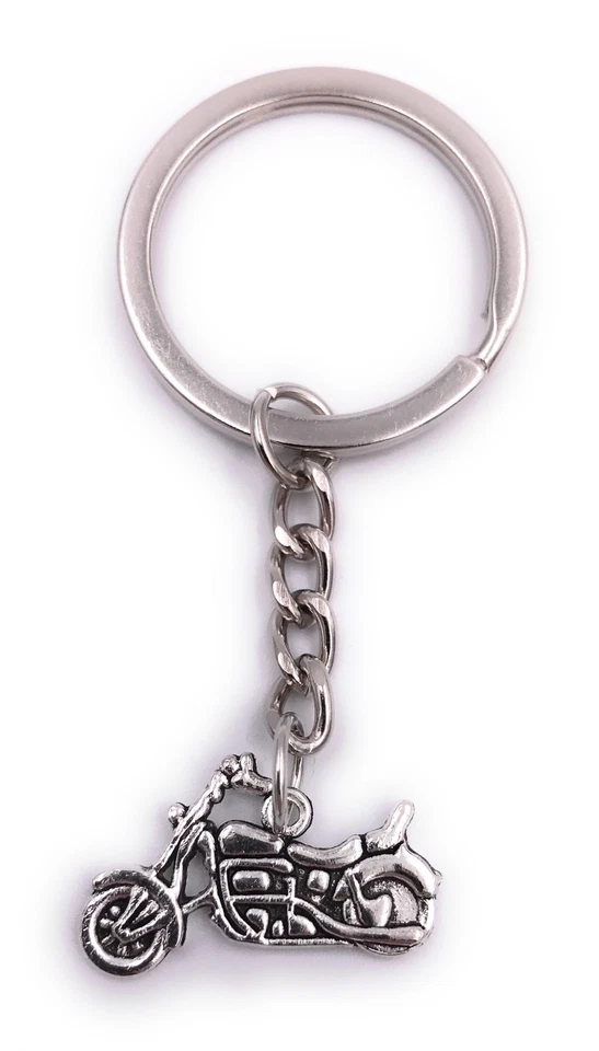 Chopper Silver Small Key Ring Pendant Silver Made of Metal - Image 1 of 1