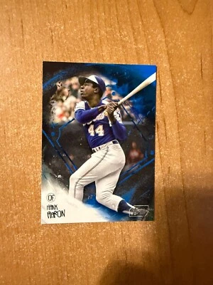 2024 Topps Update - Hank Aaron - All Class Insert Blue Parallel - Image 1 of 2
